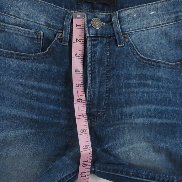 Express Womens Jeans Size 4s Legging High Rise Denim Perfect Medium Wash Blue - Picture 5 of 10